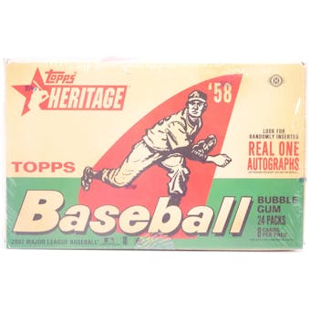 2007 Topps Heritage Baseball Hobby Box (Reed Buy)