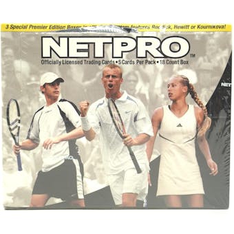 2003 NetPro Tennis Hobby Box (Reed Buy)