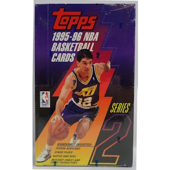 1995/96 Topps Series 2 Basketball Retail Box (Reed Buy)