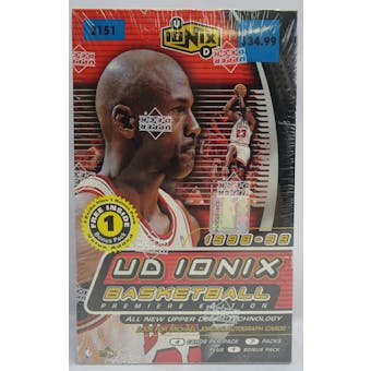 1998/99 Upper Deck Ionix Basketball Blaster 8 Pack Box (Reed Buy)