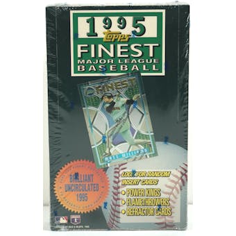 1995 Topps Finest Series 1 Baseball Hobby Box (Reed Buy)