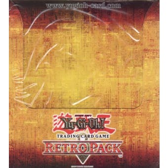 Upper Deck Yu-Gi-Oh Retro Pack Box
