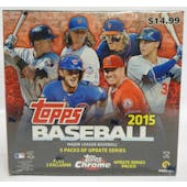 2015 Topps Update Baseball Mega 7-Pack Box