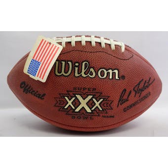 Wilson Super Bowl XXX Official Football  (Steelers vs. Cowboys) (Reed Buy)