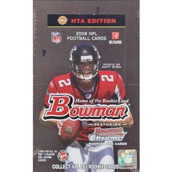 2008 Bowman Football Jumbo Box