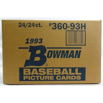 1993 Bowman Baseball Hobby 24-Box Case (Reed Buy)