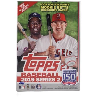 2019 Topps Series 2 Baseball 7-Pack Blaster Box (Mookie Betts Highlights!)