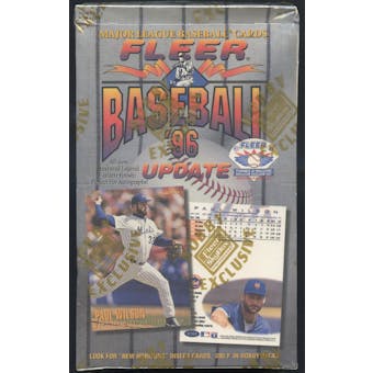 1996 Fleer Update Baseball Hobby Box