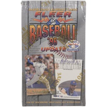 1996 Fleer Update Baseball Hobby Box
