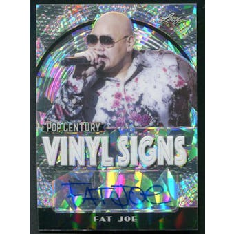 2020 Leaf Pop Century #VSFJ1 Fat Joe Vinyl Signs Auto #19/20