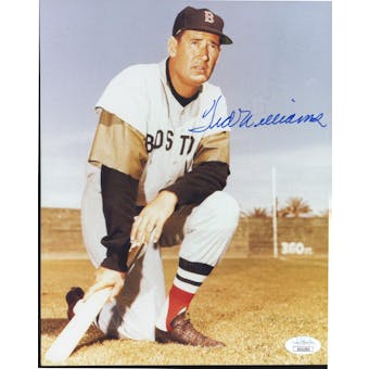 Ted Williams Autograped 8x10 Photo JSA XX02592 Autograph Grade 10 (Reed Buy)