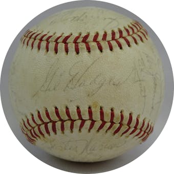1965 Washington Senators Team Signed Baseball JSA XX05831 (Reed Buy)