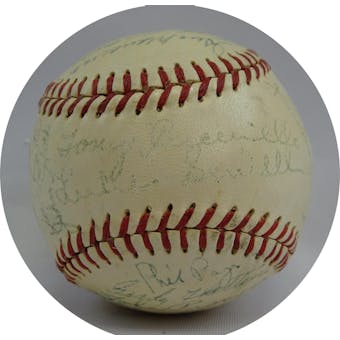 1951 Cincinnati Reds Team Signed Baseball JSA XX05830 (Reed Buy)