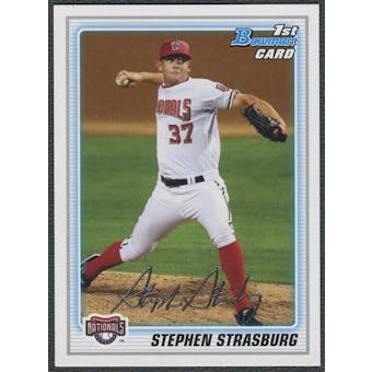 2010 Bowman Prospects #BP1 Stephen Strasburg Rookie Card RC