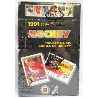 1990/91 O-Pee-Chee Premier Hockey Hobby Box (BBCE) (Reed Buy)