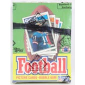 1987 Topps Football Wax Box (X-Out) (BBCE) (Reed Buy)