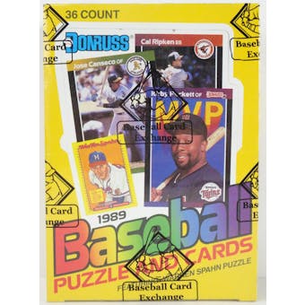 1990 Score Baseball Wax Box (BBCE) (FASC) (Reed Buy)