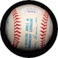 Joe DiMaggio Autographed AL Brown Baseball XX07620 (Reed Buy)