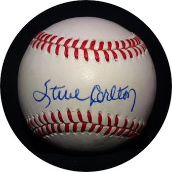 Steve Carlton Autographed NL Giamatti Baseball RR92897 (Reed Buy)