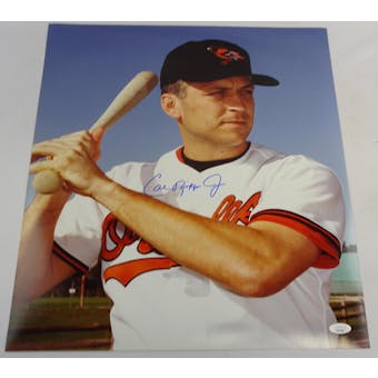 Cal Ripken Jr Baltimore Orioles Autographed 16x20 Photo JSA RR77090 (Reed Buy)