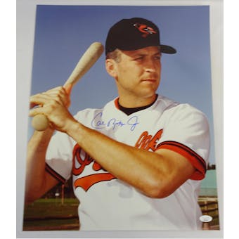 Cal Ripken Jr Baltimore Orioles Autographed 16x20 Photo JSA RR77085 (Reed Buy)