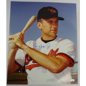 Cal Ripken Jr Baltimore Orioles Autographed 16x20 Photo JSA RR77084 (Reed Buy)