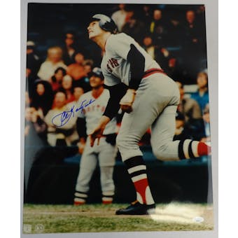Carl Yastrzemski Boston Red Sox Autographed 16x20 Photo JSA RR77073 (Reed Buy)
