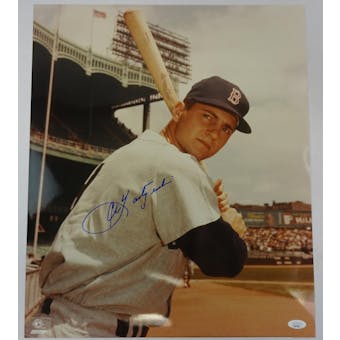 Carl Yastrzemski Boston Red Sox Autographed 16x20 Photo JSA RR77067 (Reed Buy)