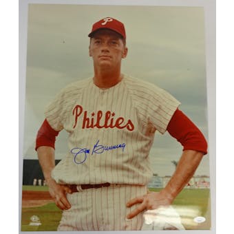 Jim Bunning Philadelphia Phillies Autographed 16x20 Photo JSA RR77094 (Reed Buy)