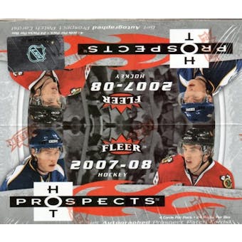 2007/08 Fleer Hot Prospects Hockey 24-Pack Box