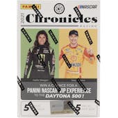 2021 Panini Chronicles Racing 5-Pack Blaster Box