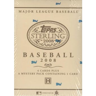 2008 Topps Sterling Baseball Hobby Box
