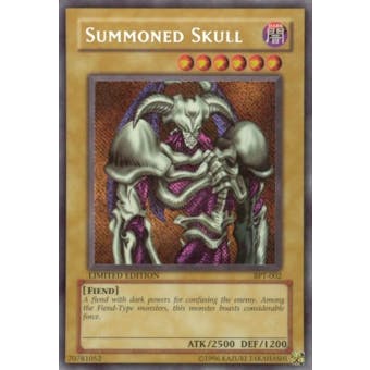 Yu-Gi-Oh Limited Edition Tin Single Summoned Skull Secret Rare (BPT-002)