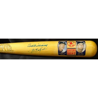 Ted Williams/Carl Yastrzemski Autographed Cooperstown Bat "Boston's Best" #/202 JSA XX07540 (Reed Buy)