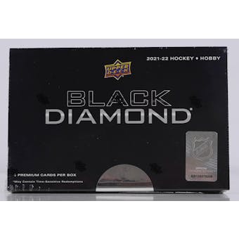 2021/22 Upper Deck Black Diamond Hockey Hobby 5-Box Case- Two-Bros 31 Spot Random Team Break #14