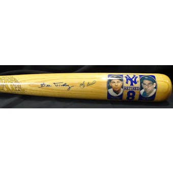Bill Dickey/Yogi Berra Autographed Cooperstown Bat "NYY Retired #8" #/202 XX07551 (Reed Buy)