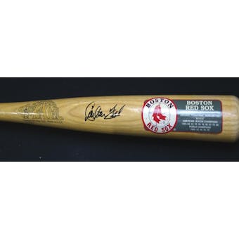 Carlton Fisk Autographed Cooperstown Bat "MLB Team Series" Boston Red Sox JSA RR92605 (Reed Buy)