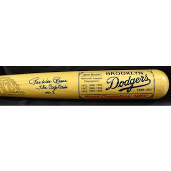 Pee Wee Reese Autographed Cooperstown Bat "Vintage Club Series" (The Captain/No. 1) JSA XX07564 (Reed Buy)