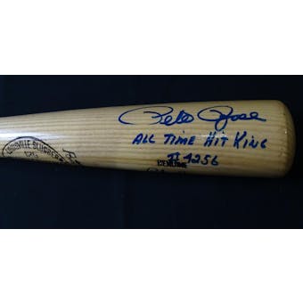 Pete Rose Autographed Louisville Slugger Bat (All Time Hit King, #4256) JSA RR92552 (Reed Buy)