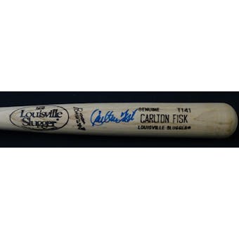 Carlton Fisk Autographed Louisville Slugger Bat JSA RR92627 (Reed Buy)