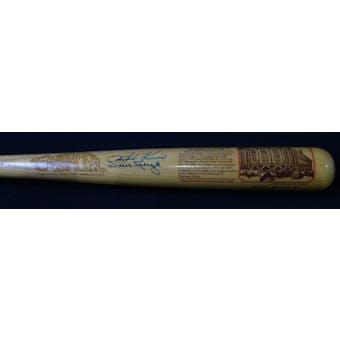 Kiner/Stargell/Herman Autographed Cooperstown Bat Forbes Field "Stadium Series" JSA RR92657 (Reed Buy)