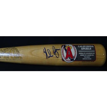 Nolan Ryan Autographed Cooperstown Bat "MLB Team Series" California Angles JSA RR92662 (Reed Buy)