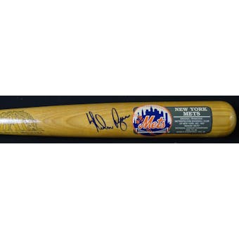 Nolan Ryan Autographed Cooperstown Bat MLB "Team Series" NY Mets JSA RR92690 (Reed Buy)