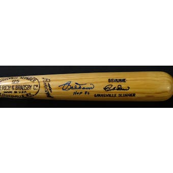 Bob Doerr Autographed Louisville Slugger Baseball Bat (HOF 86) JSA RR92846 (Reed Buy)
