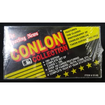 1991 Conlon Collection Baseball Factory Set (Reed Buy)