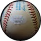 Denny McLain Autographed AL Brown Baseball (31-6,1968) JSA RR92769 (Reed Buy)