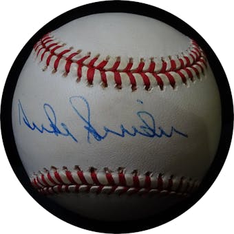 Duke Snider Autographed NL White Baseball JSA RR92806 (Reed Buy)