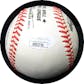 Warren Spahn Autographed NL Giamatti Baseball JSA RR92756 (Reed Buy)