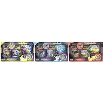 Pokemon Eevee Evolution VMAX Premium Collection Box - Set of 3