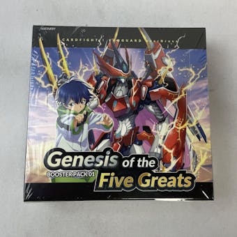 Cardfight Vanguard Overdress: Genesis of the Five Greats Booster Box